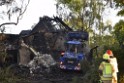 Grossfeuer Einfamilienhaus Siegburg Muehlengrabenstr P1027